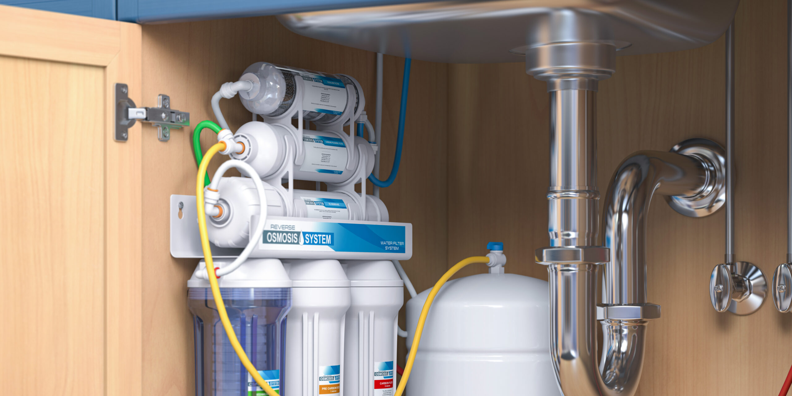 Reverse osmosis and water treatment system installed by Prime Plumbing